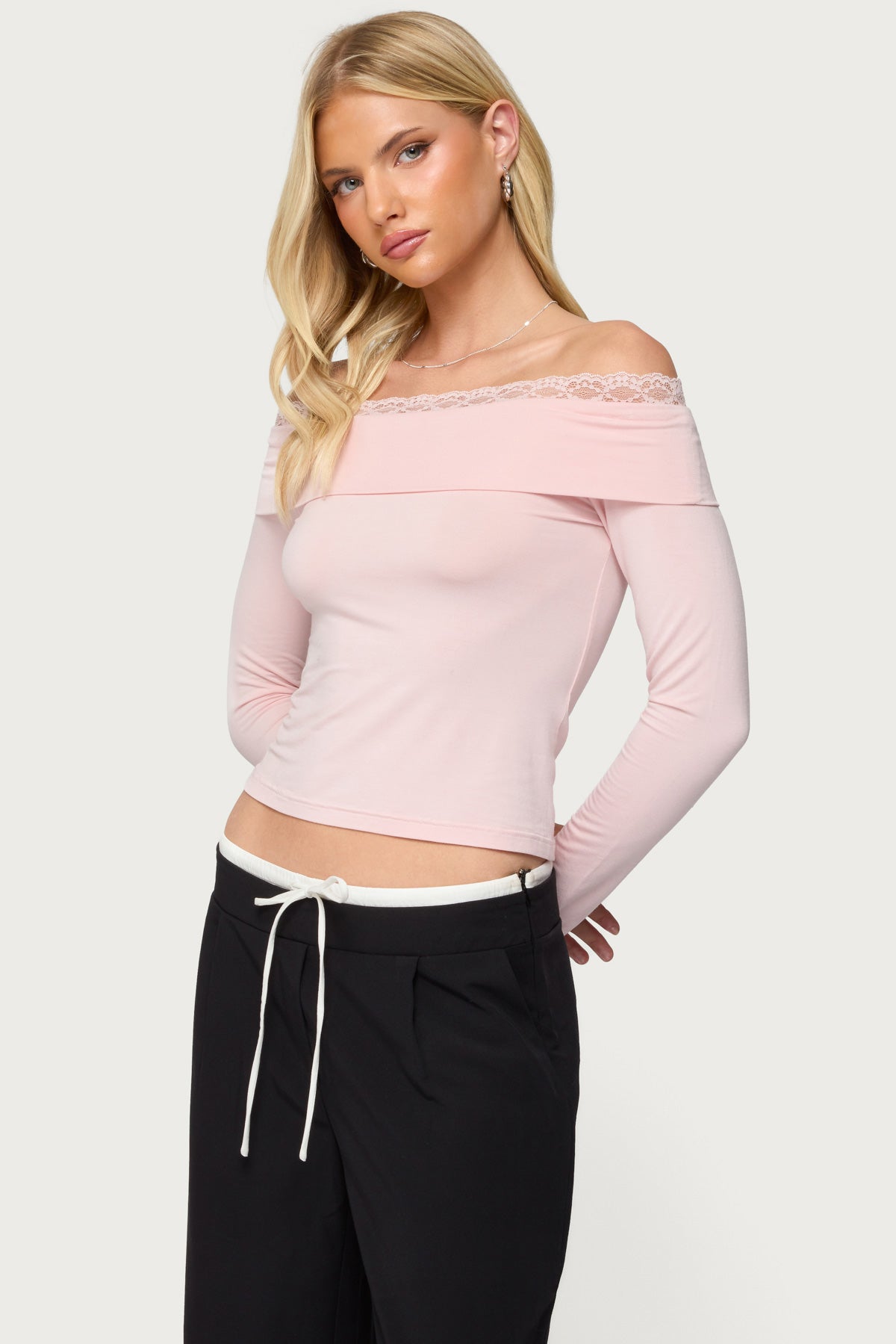 Janus Lacey Fold Over Top - Image 4