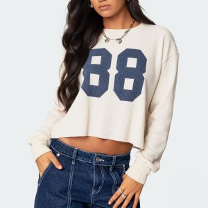 88 Waffle Long Sleeve T Shirt