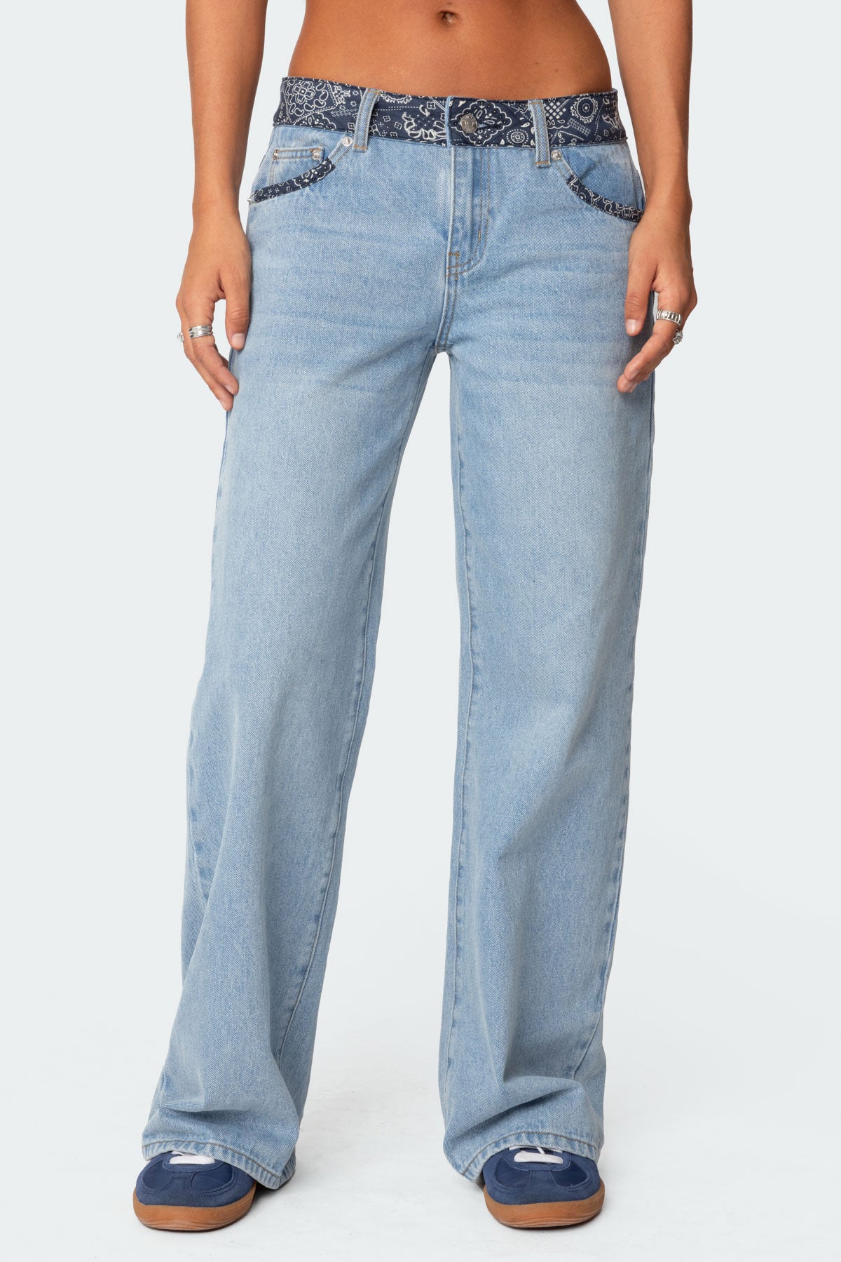 Bandana Bliss Low Rise Jeans - Image 2