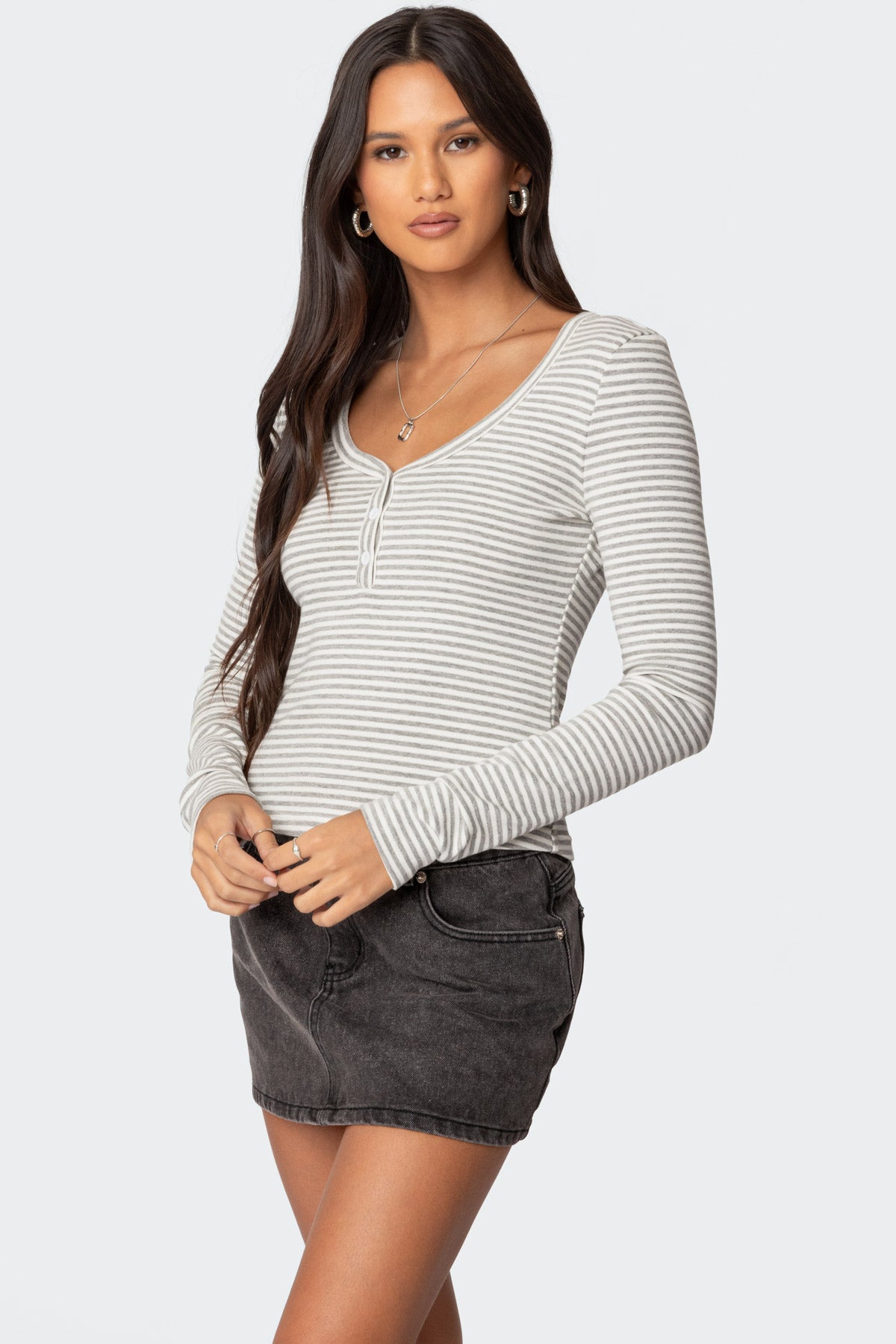 Jocelyn Striped Top - Image 4