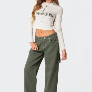 Brenda Low Rise Carpenter Jeans