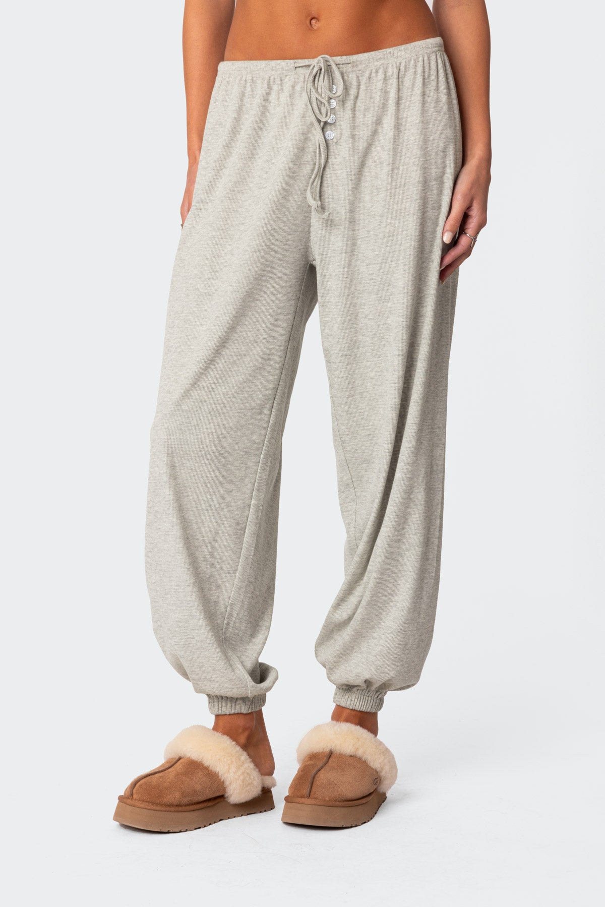 Rosanna Waffle Pajama Sweatpants - Image 2