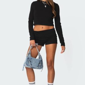 Meg Fold Over Shorts
