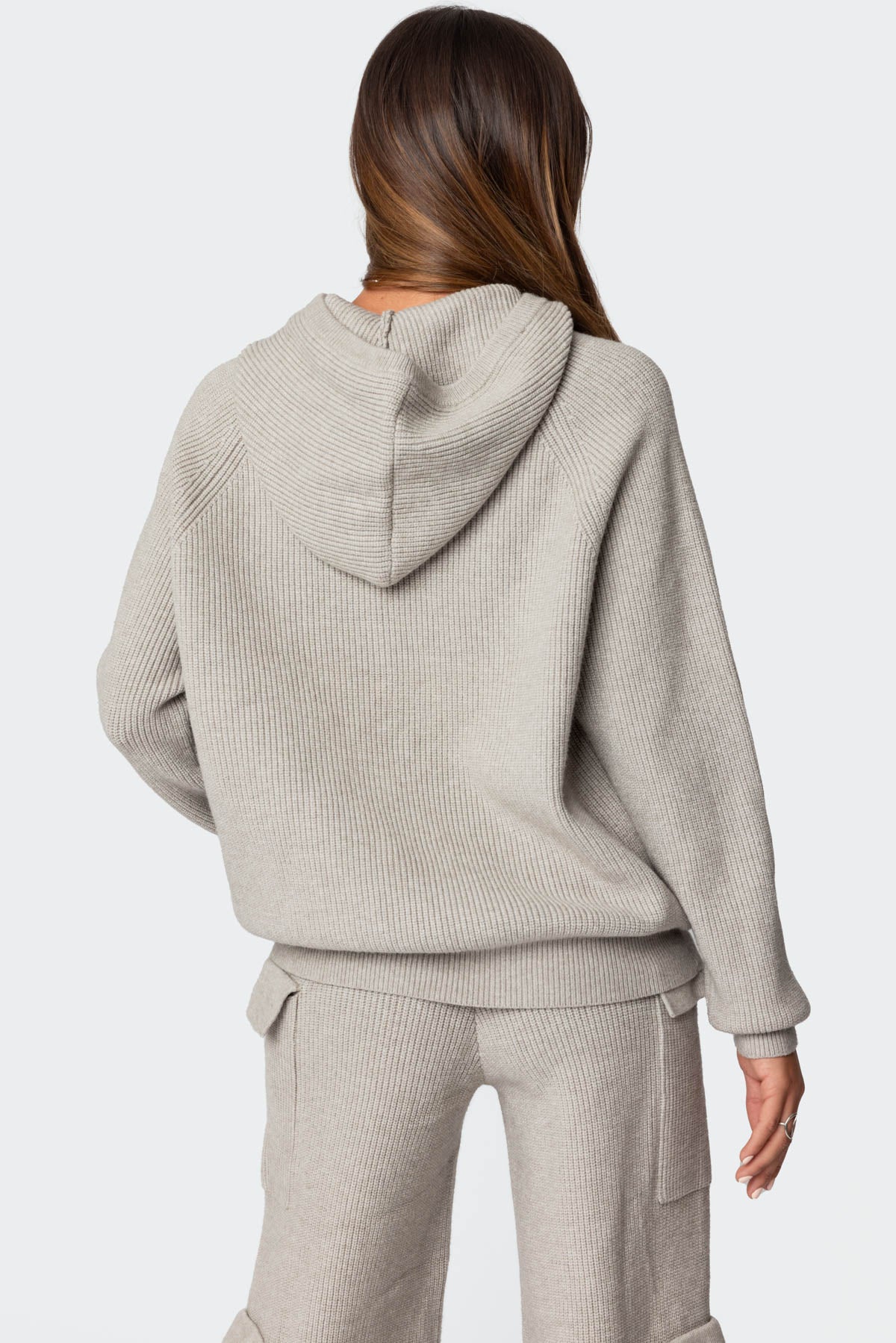 Wynter Oversized Knit Hoodie - Image 5