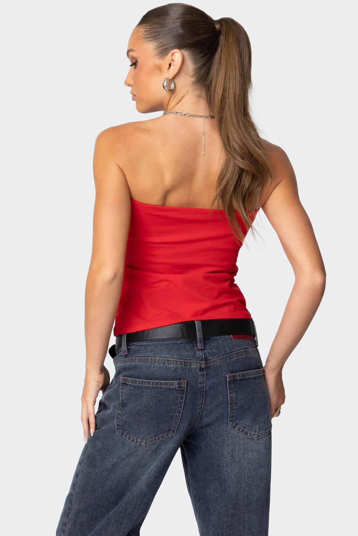 Built In Bra Tube Top - Image 5