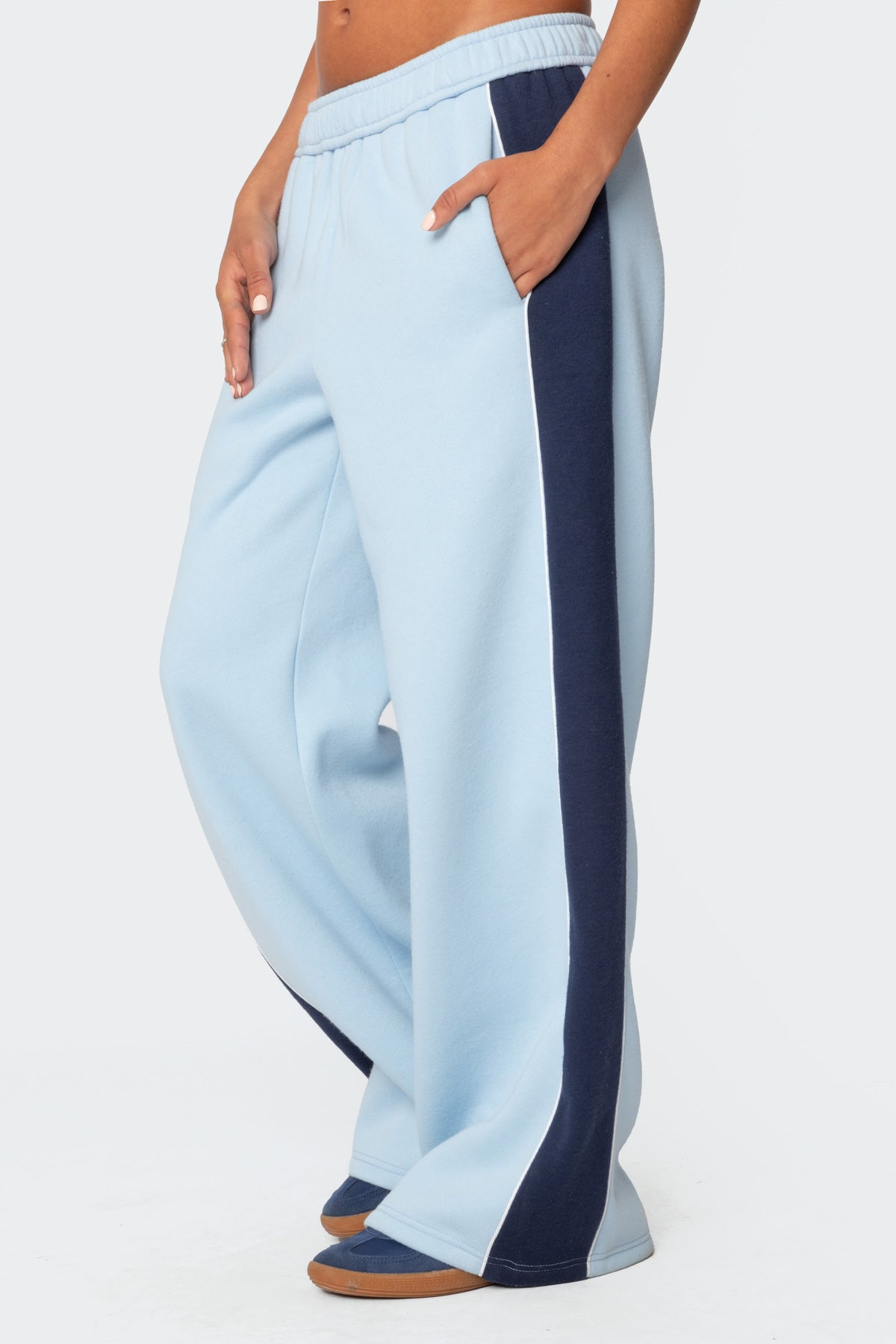 Contrast Panel Sweatpants - Image 4