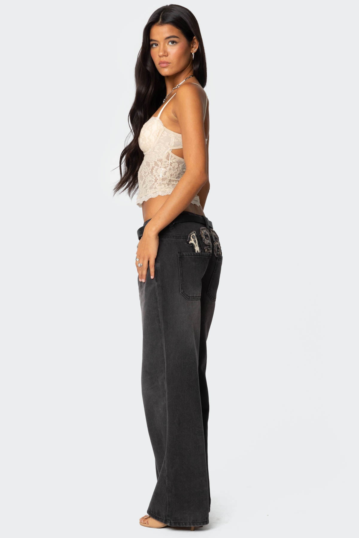 Charisma Sheer Lace Bra Top - Image 4