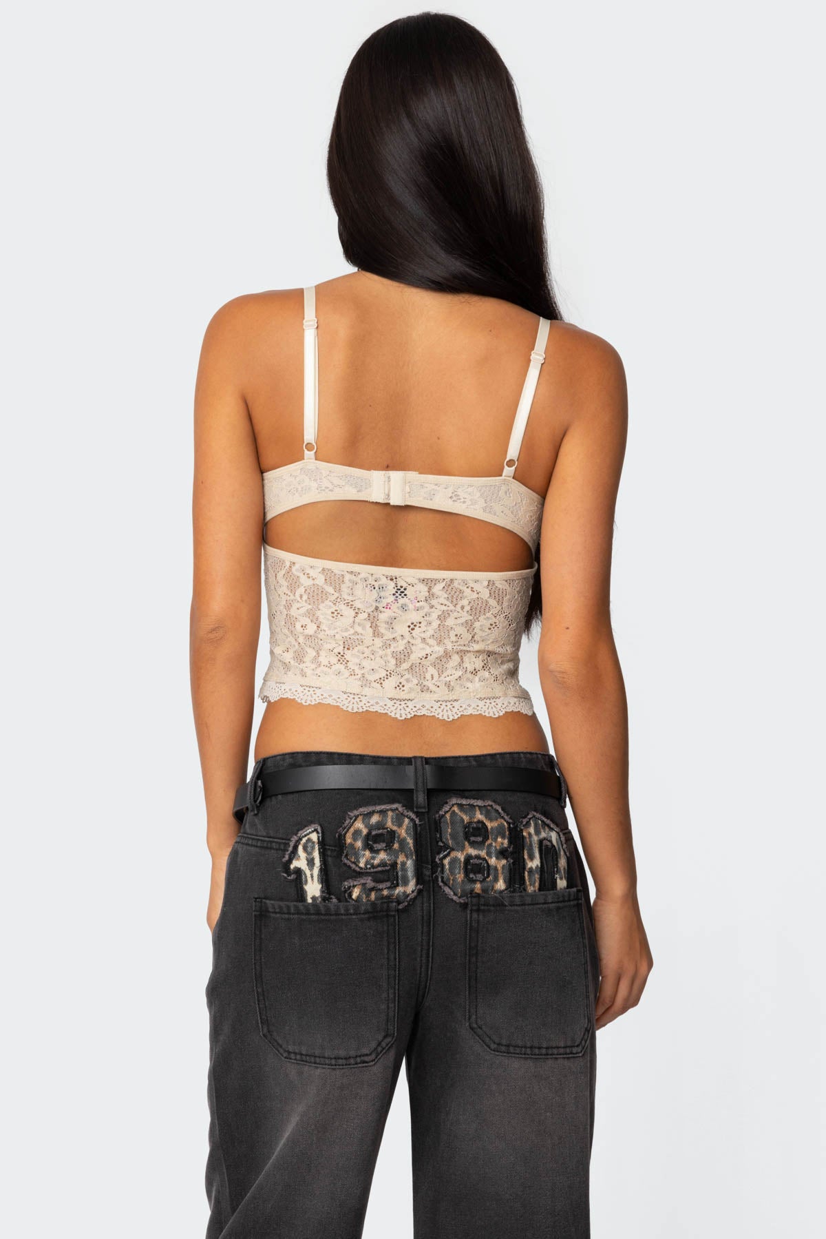 Charisma Sheer Lace Bra Top - Image 5