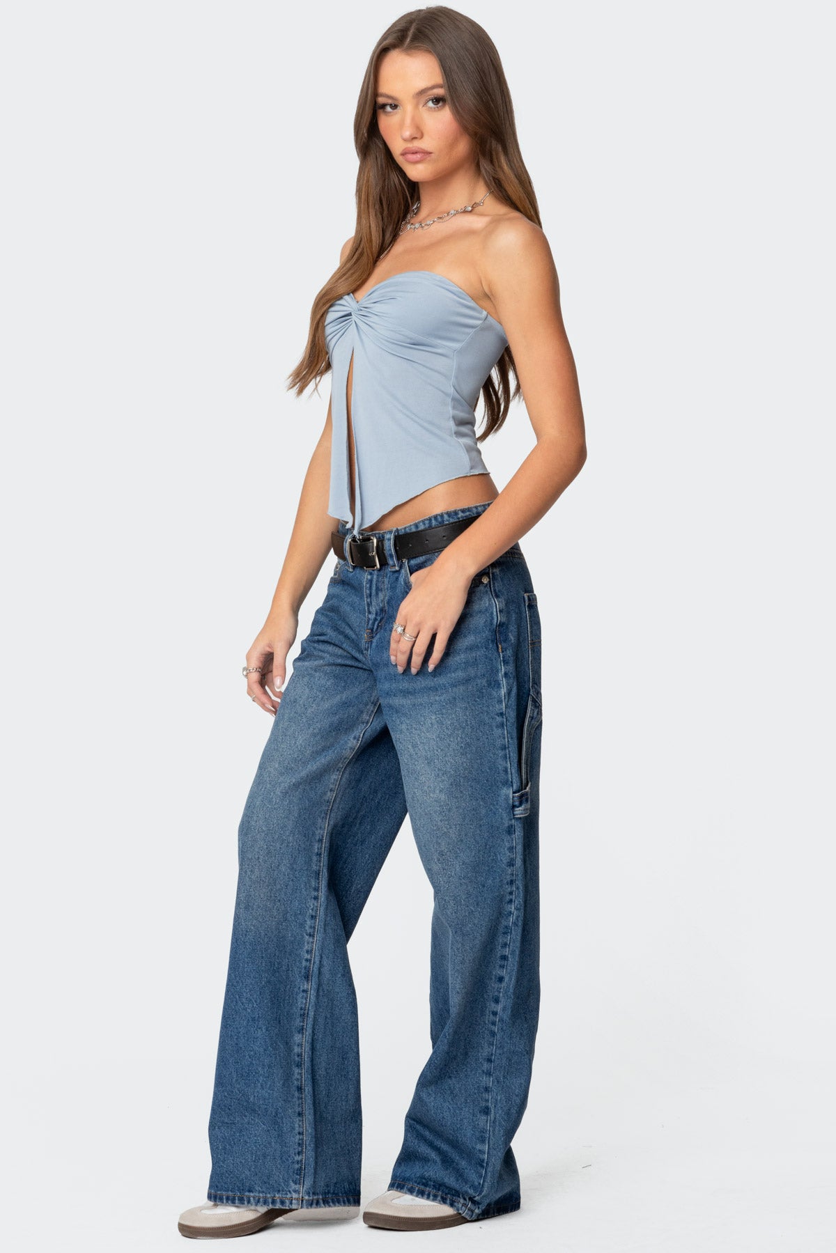 Twisted Split Front Tube Top - Image 4