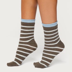Striped Layered Socks