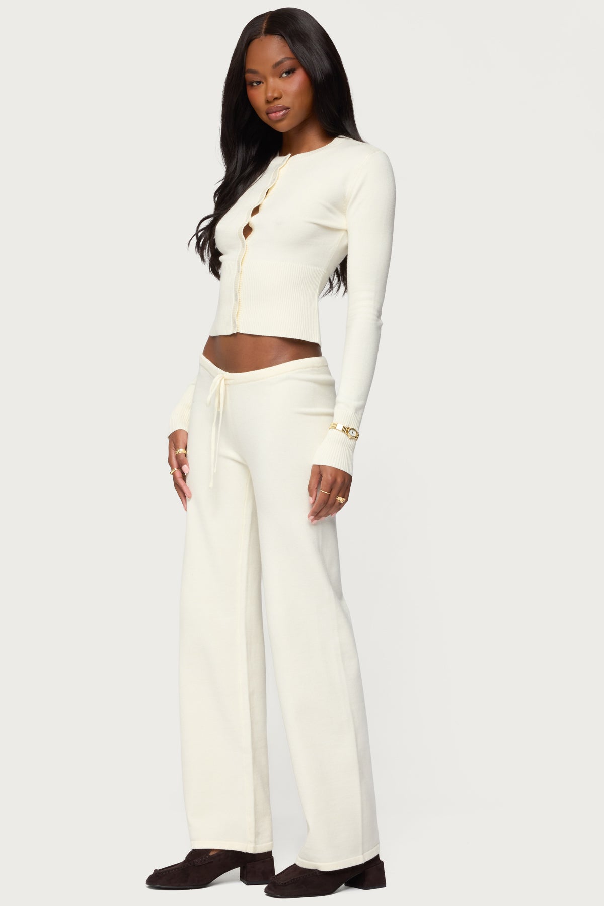 Montanna Rib Knit Cardigan - Image 4