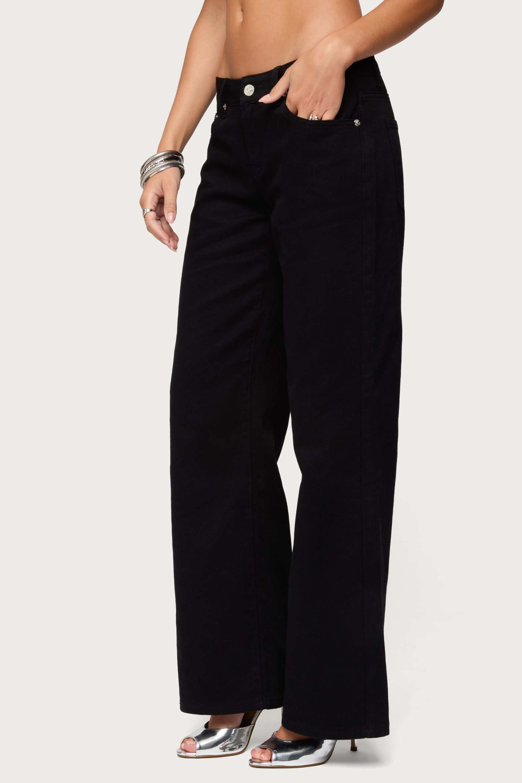 Roman Low Rise Slouchy Jeans - Image 4