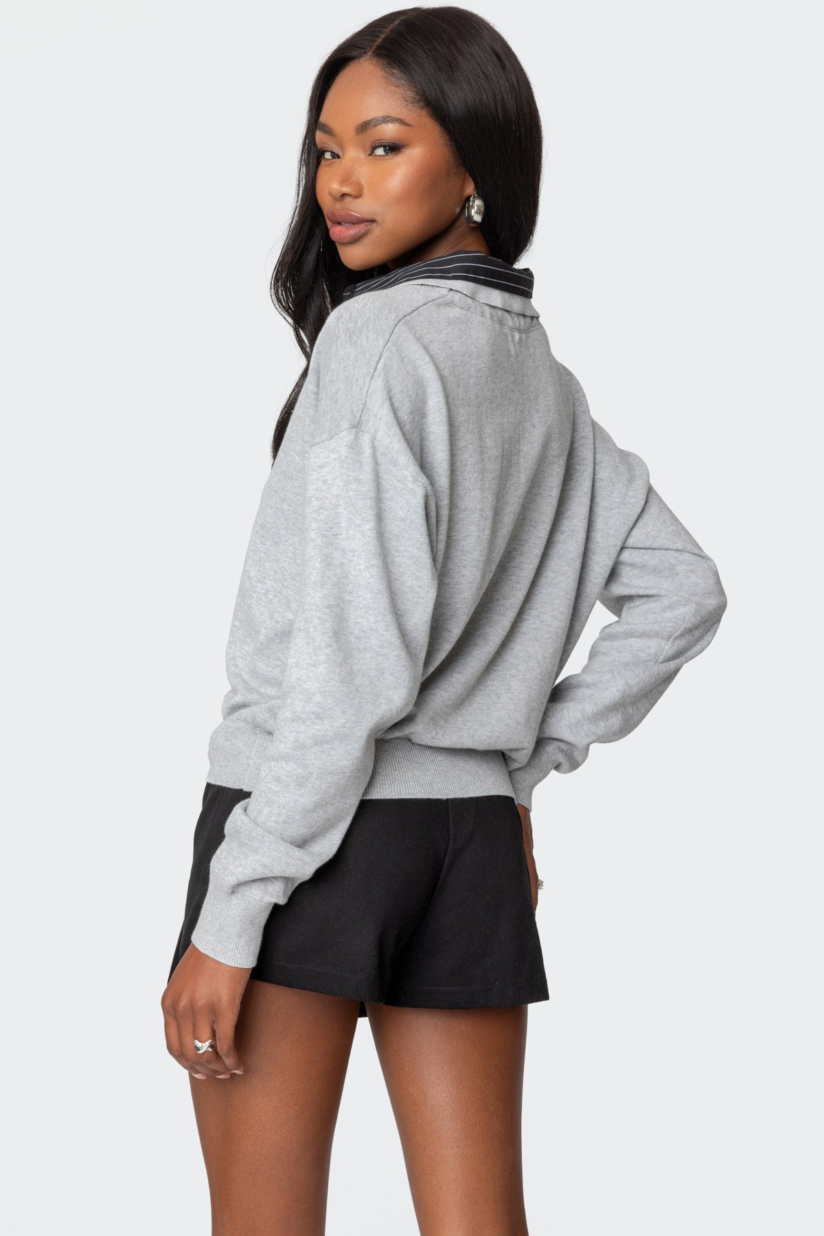 Rue Double Collared Sweater - Image 5