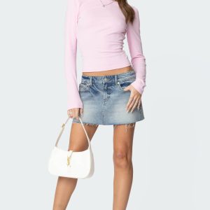 Brantley Denim Mini Skirt