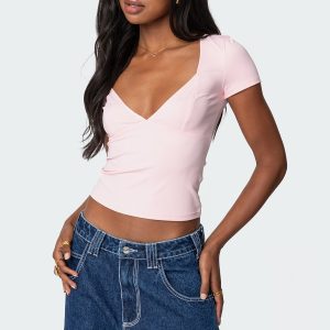 Katia V Neck Top