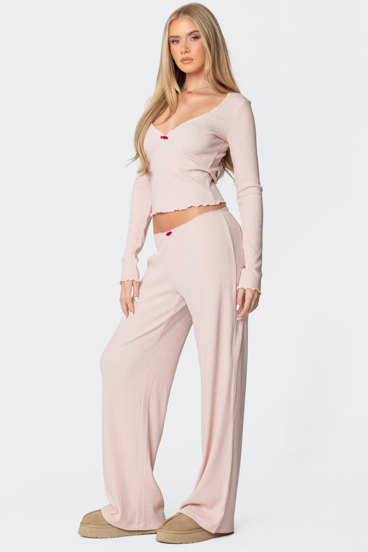 Roselle Ribbed Pants - Image 4