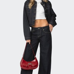 Raelynn Washed Low Rise Jeans