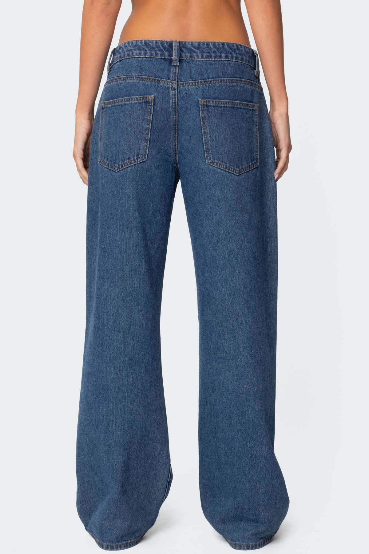 Raelynn Washed Low Rise Jeans - Image 4