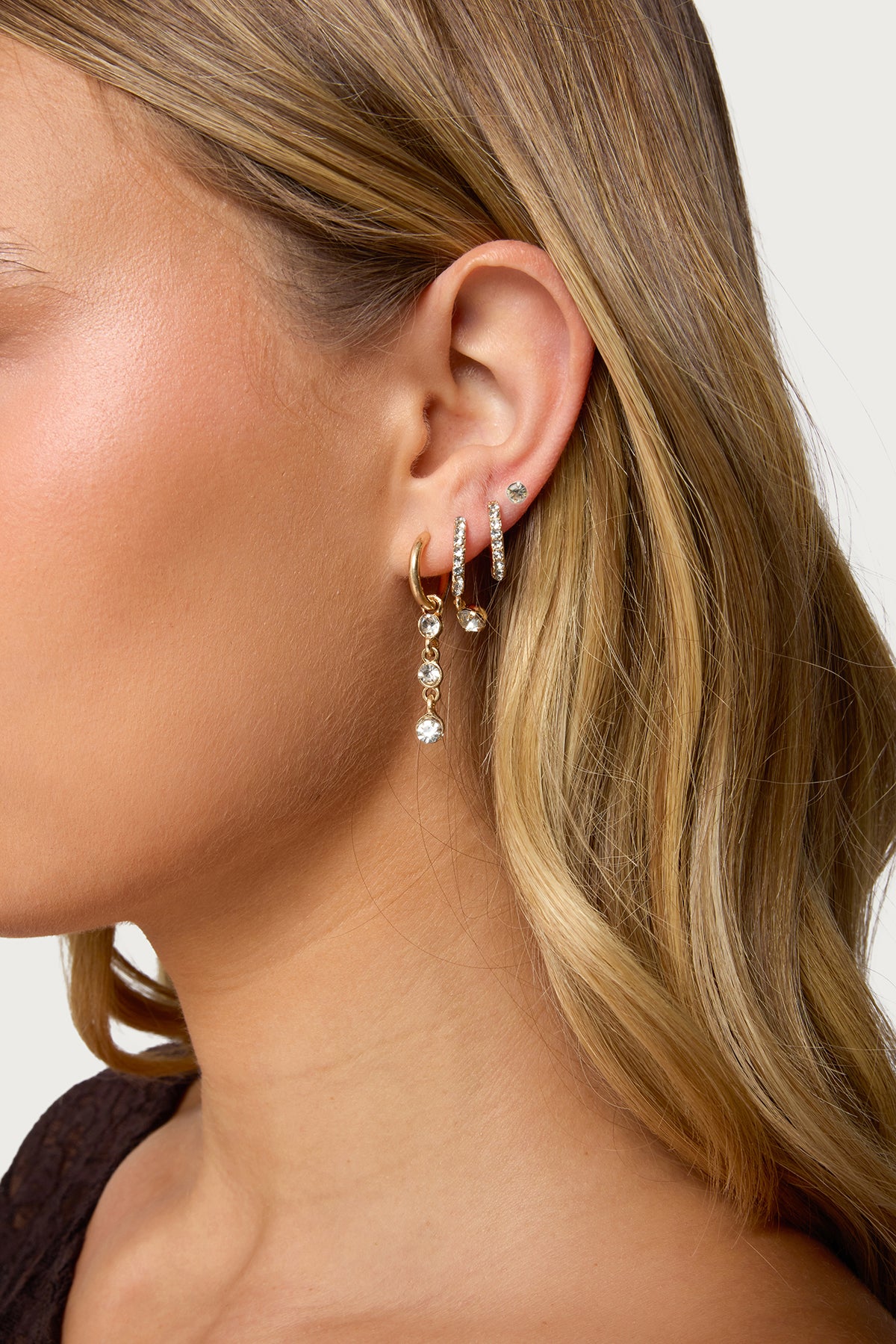 Stud & Hoop Earrings Pack