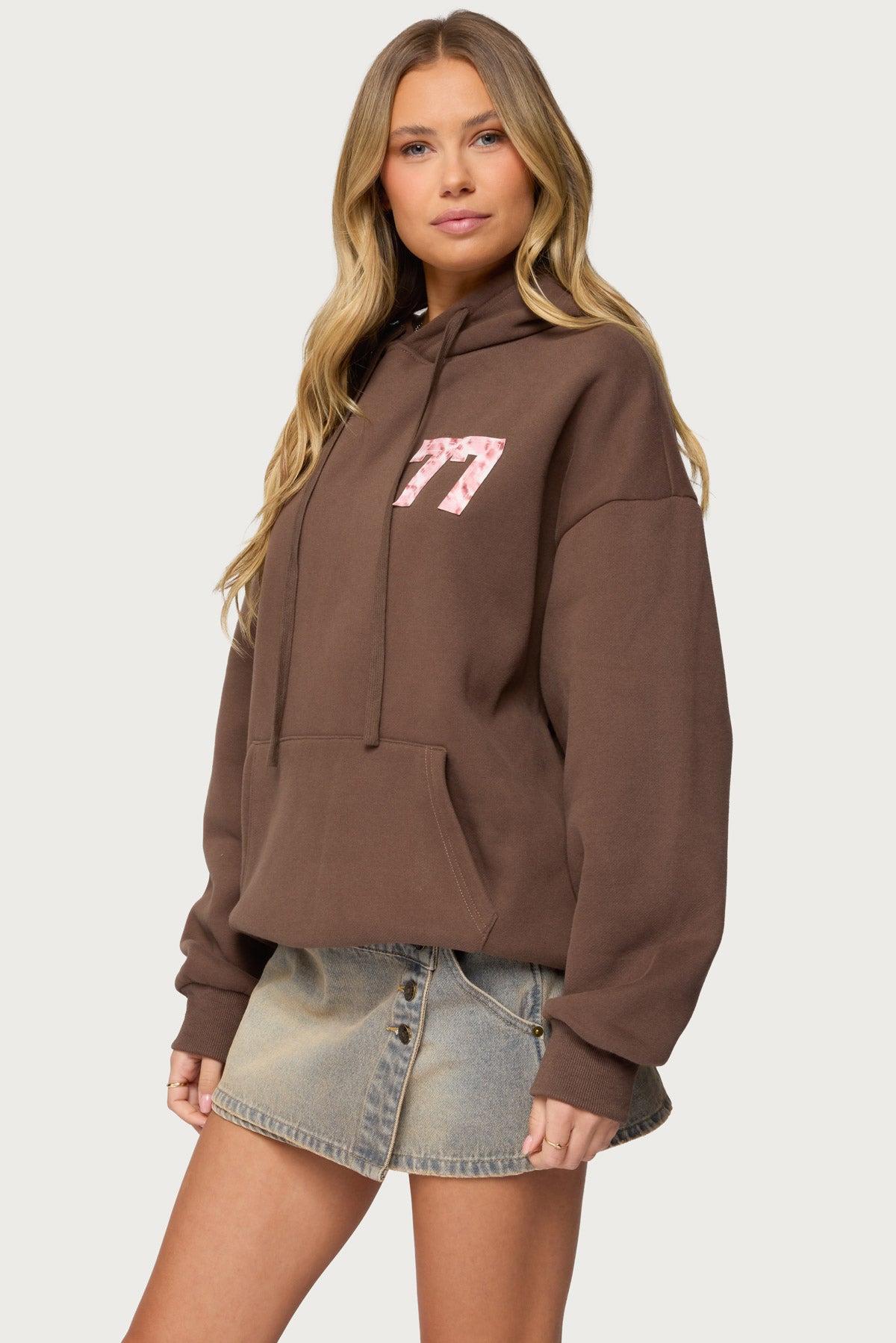 Leopard 77 Oversized Hoodie - Image 5