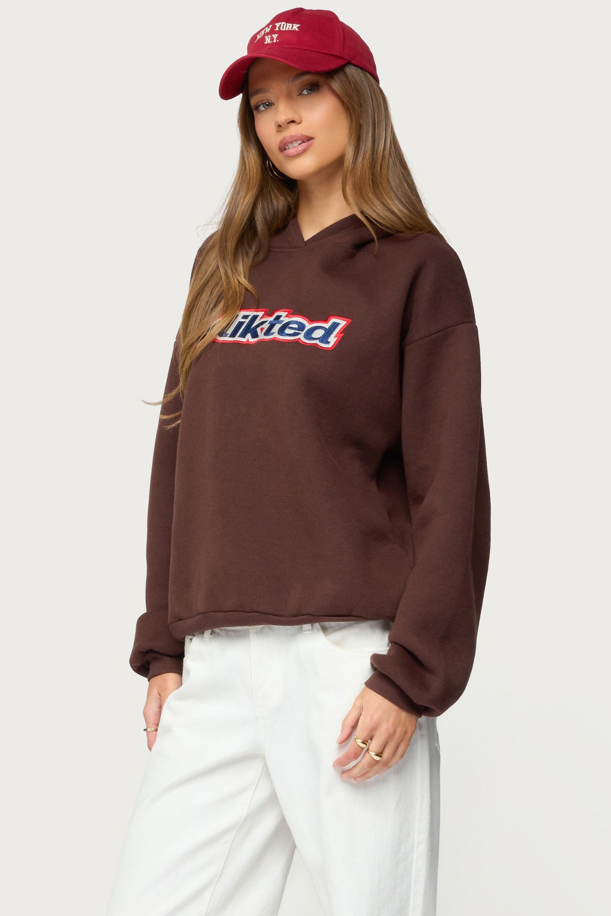 Sweet Treat Edikted Oversized Hoodie - Image 3