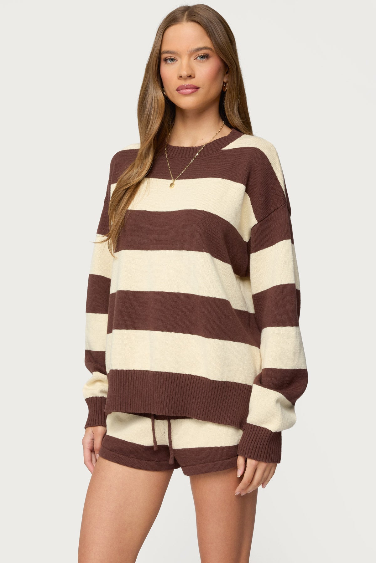 Riley Oversized Striped Sweater - Image 3
