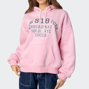 Edikted Nyc Oversized Hoodie