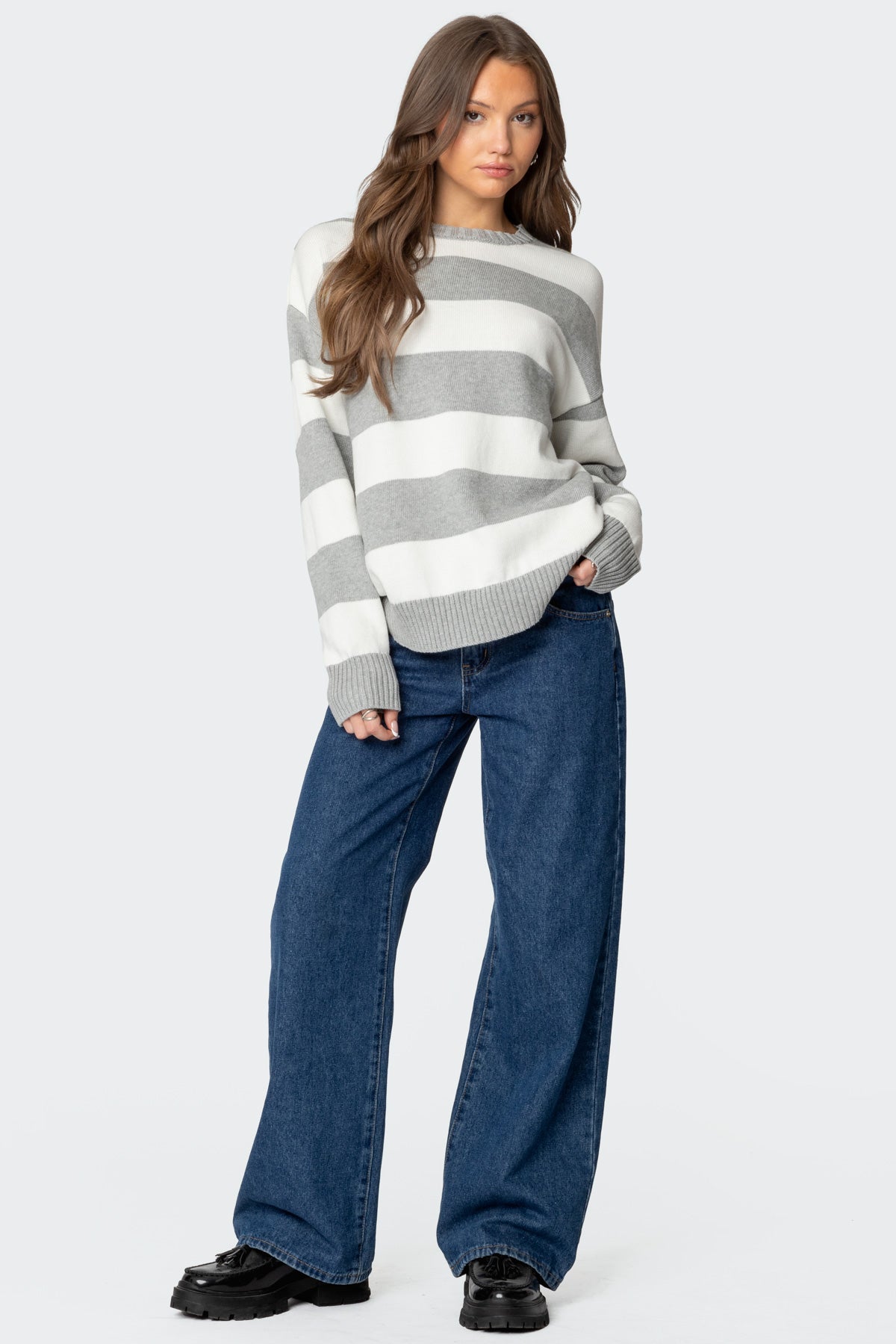 Richie Oversized Striped Sweater - Image 2