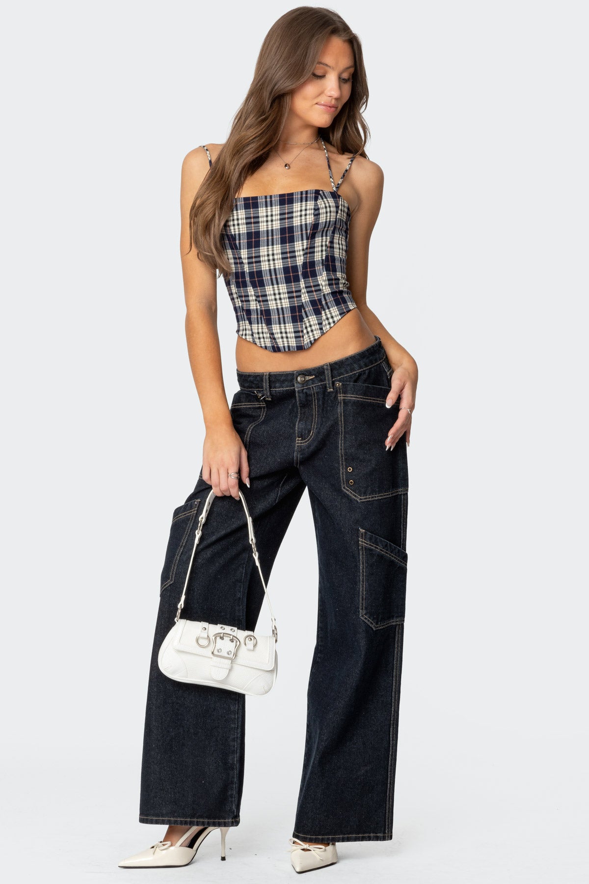 Leon Plaid Corset - Image 2