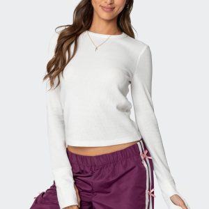 Waffle Long Sleeve T Shirt