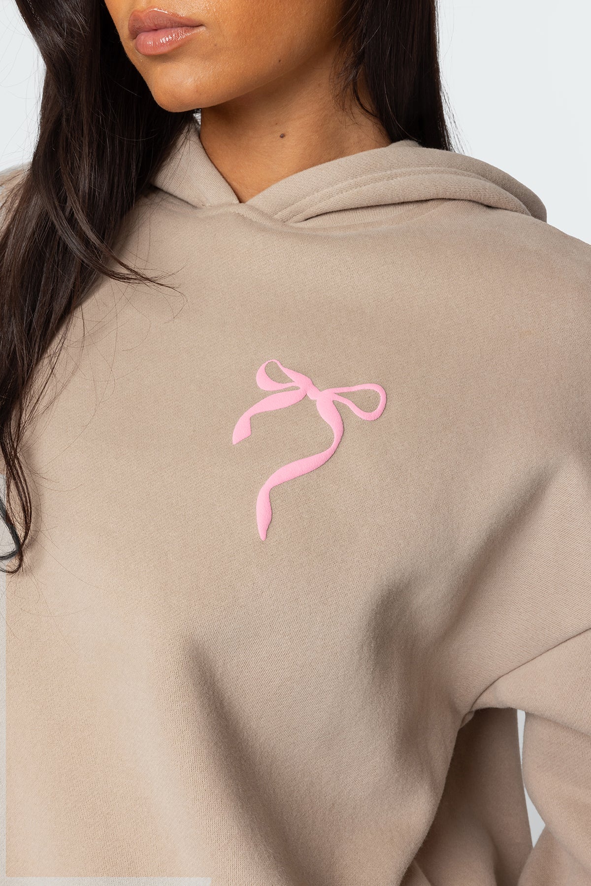 Sasha Bow Detail Hoodie - Image 3
