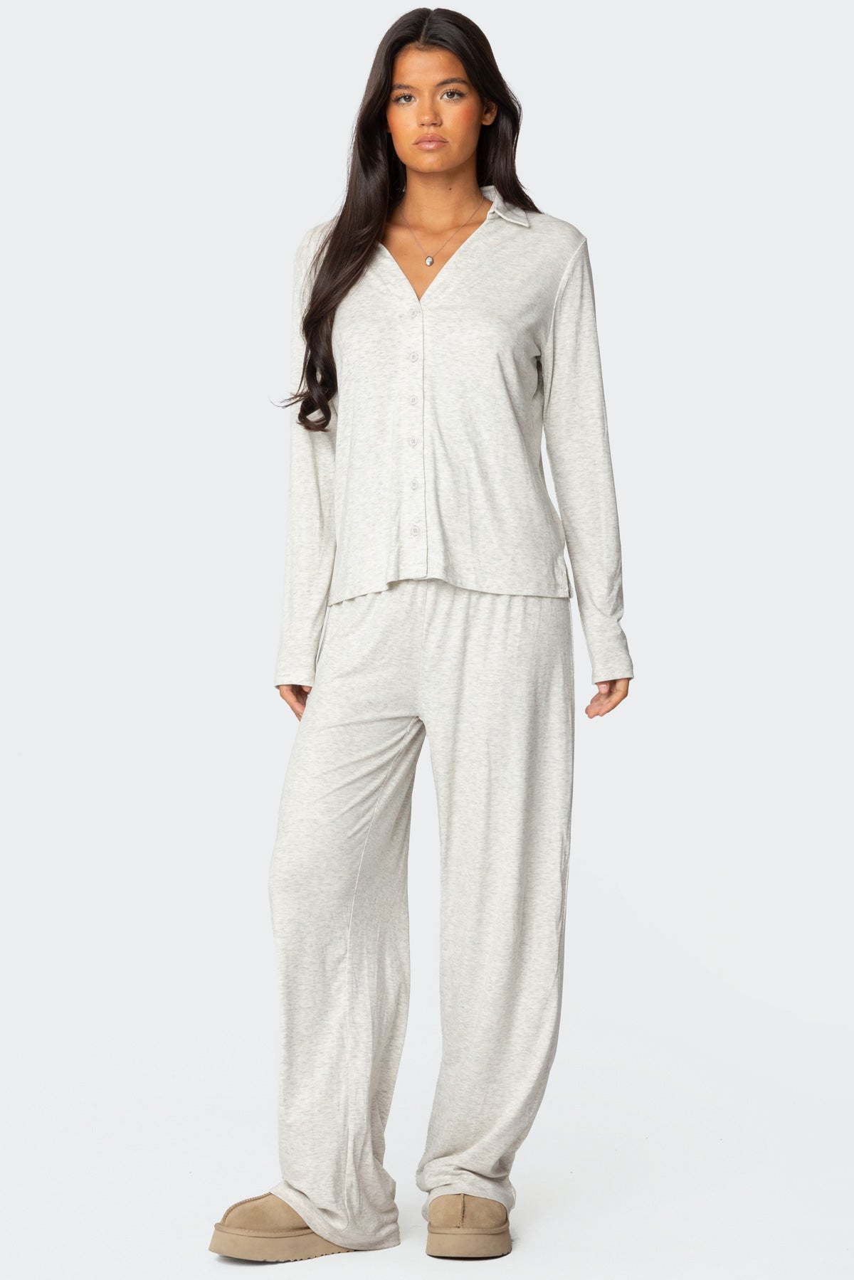 Justina Button Up Top - Image 2