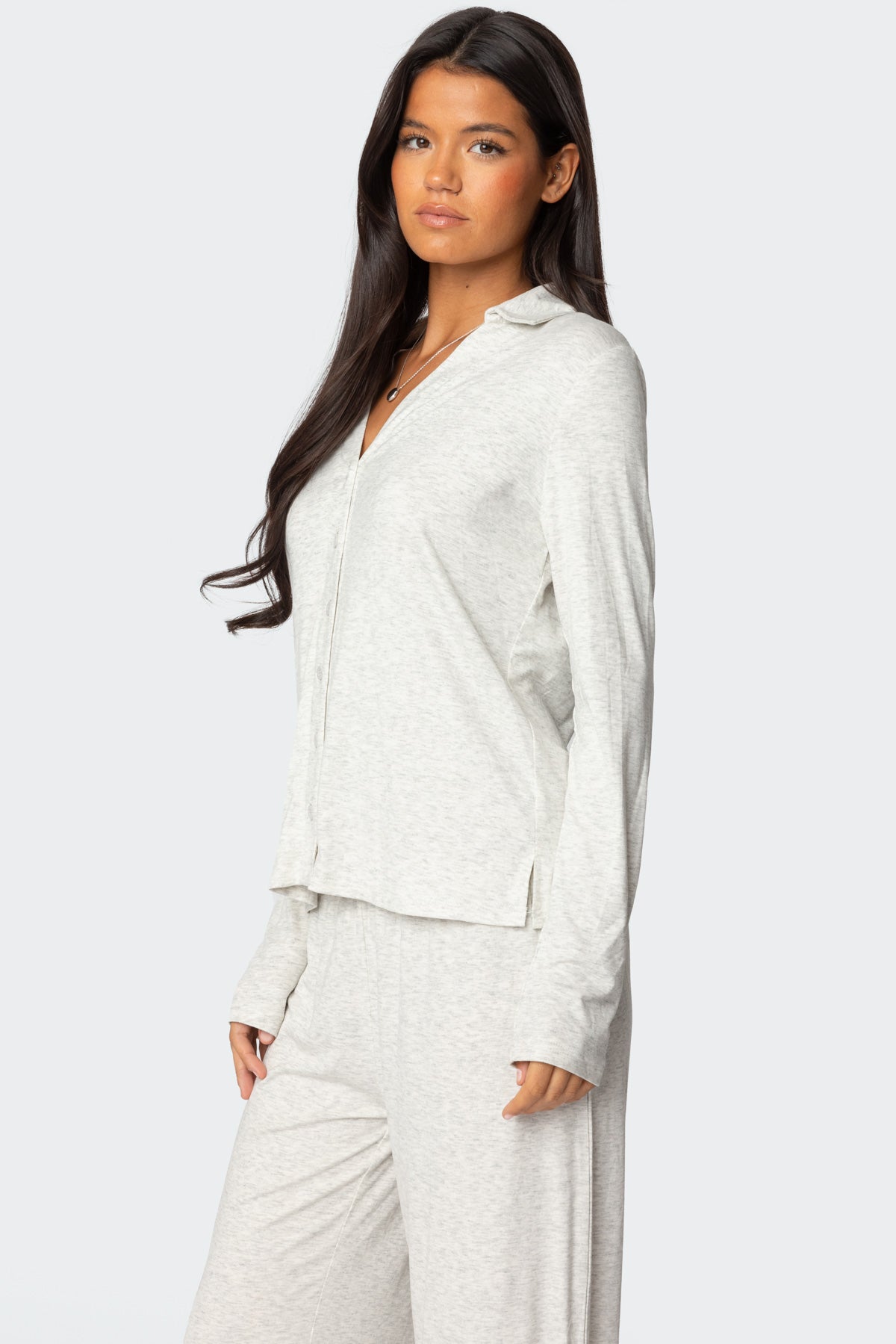 Justina Button Up Top - Image 3