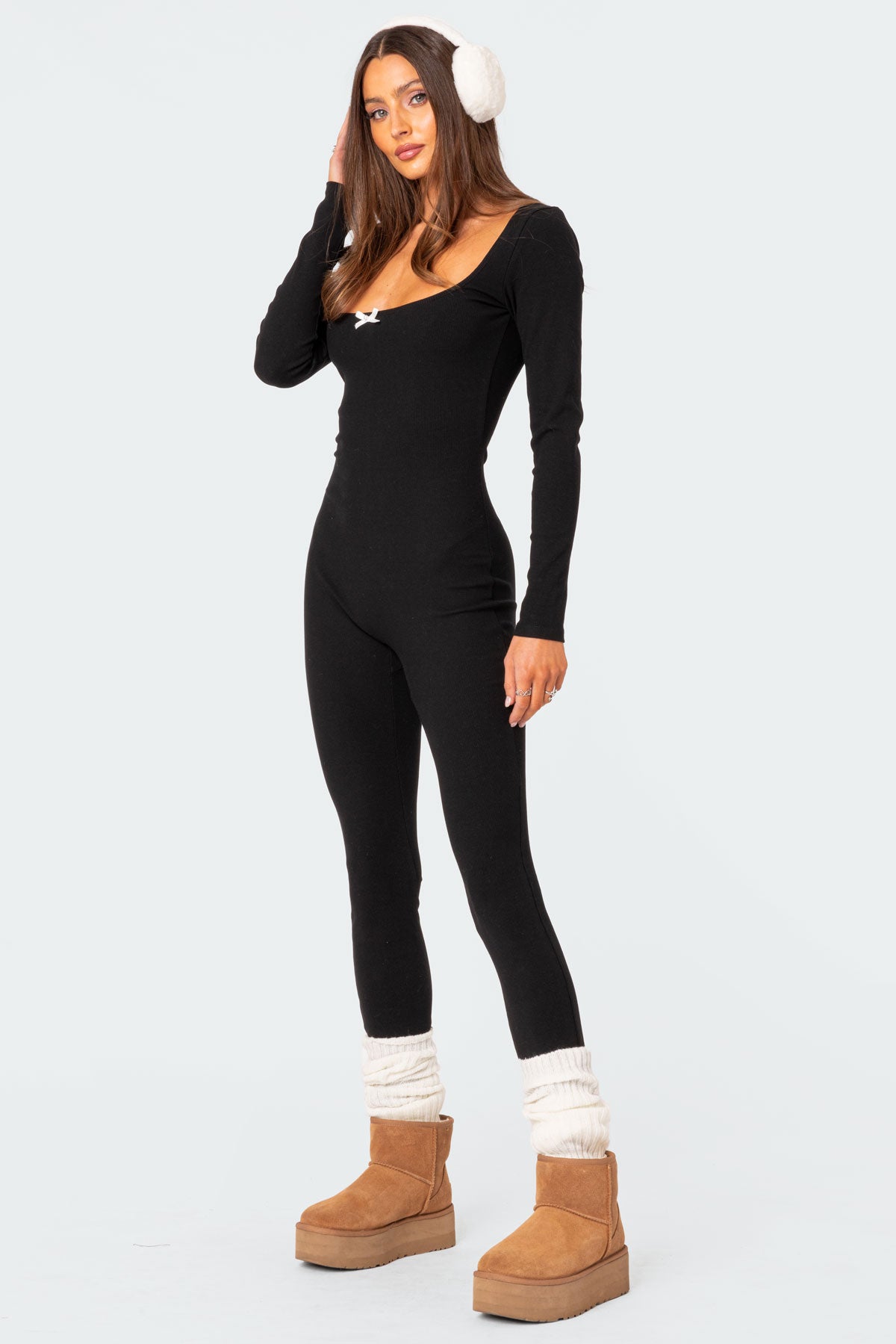 Cloud 9 Ribbed Jumpsuit - Image 3