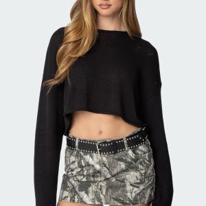 Shyrah Oversized Knit Top