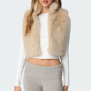 Cassandra Faux Fur Vest