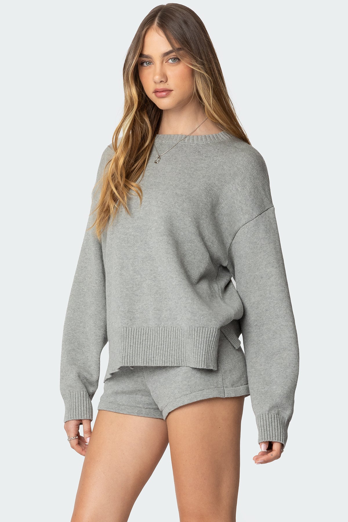 Riley Oversized Knit Sweater - Image 3