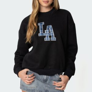 La Plaid Sweatshirt