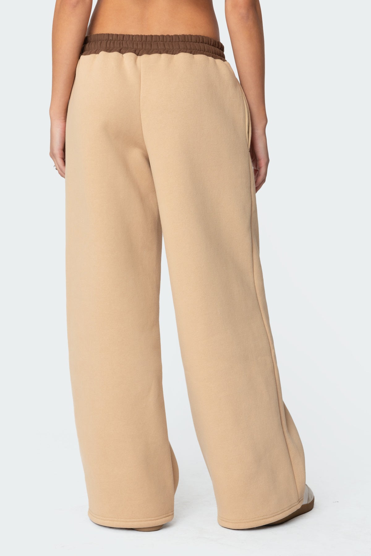 Edikted Contrast Embroidered Sweatpants - Image 5