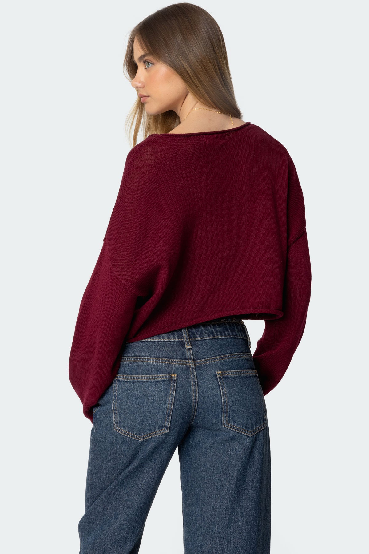 Shyrah Oversized Knit Top - Image 5