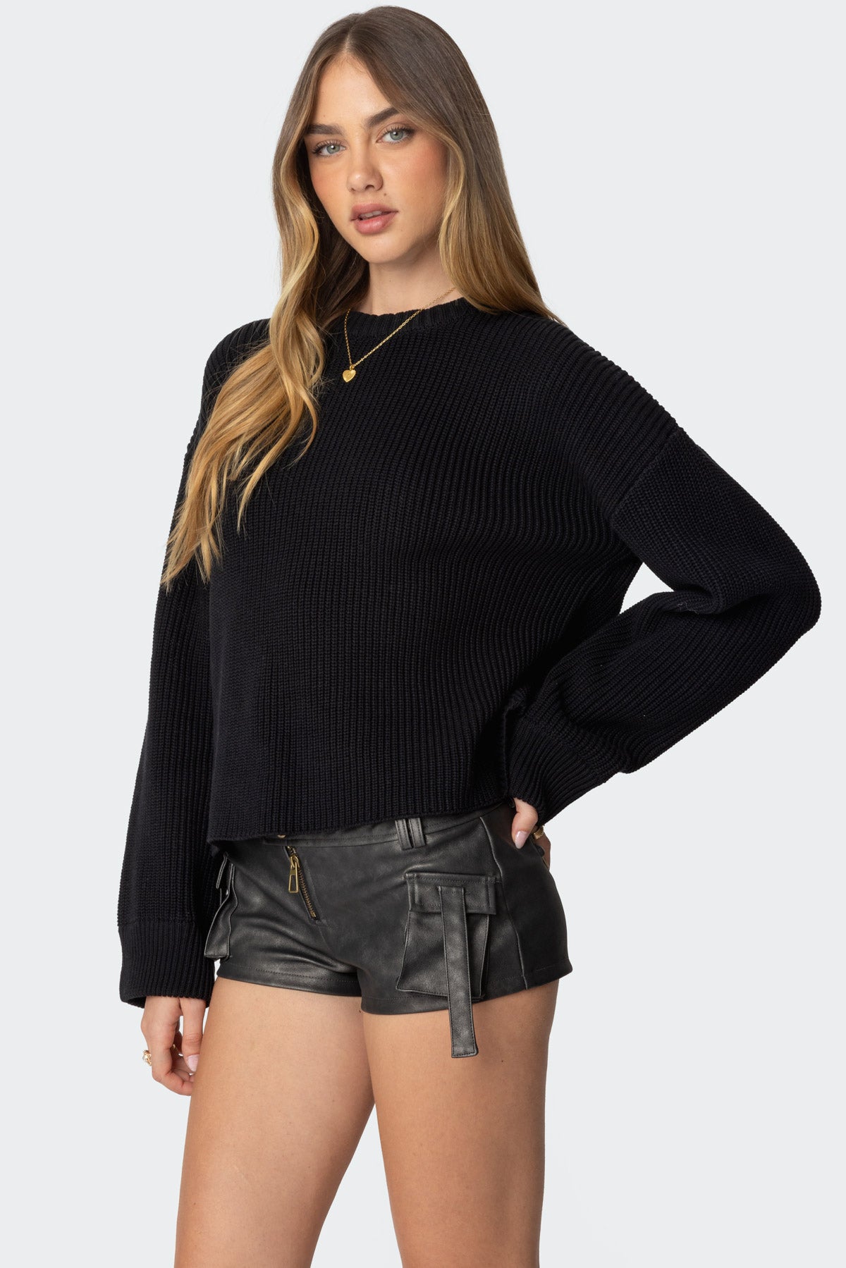 Marleen Oversized Knit Sweater - Image 3