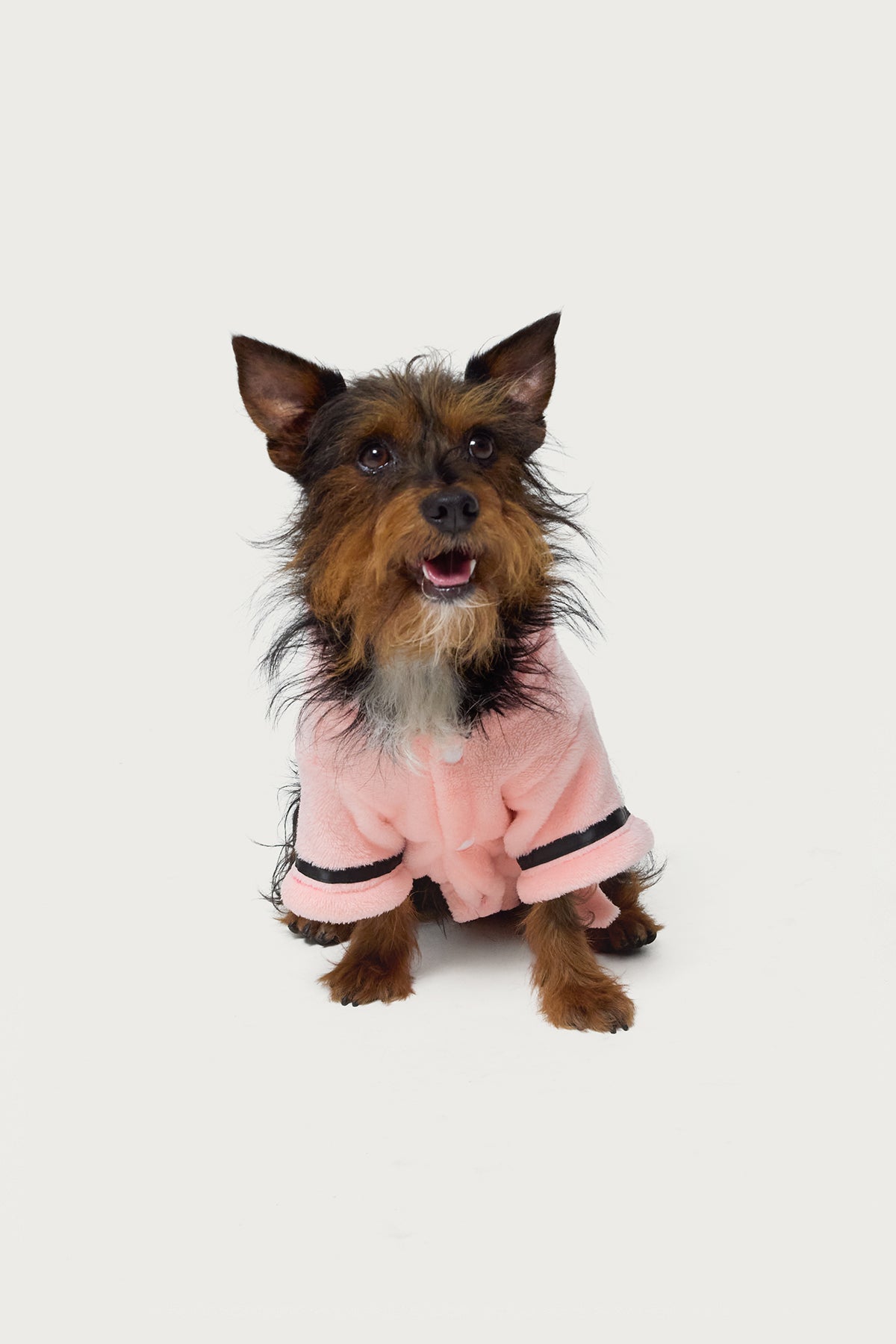 Snuggle Up Fuzzy Pet Robe - Image 3