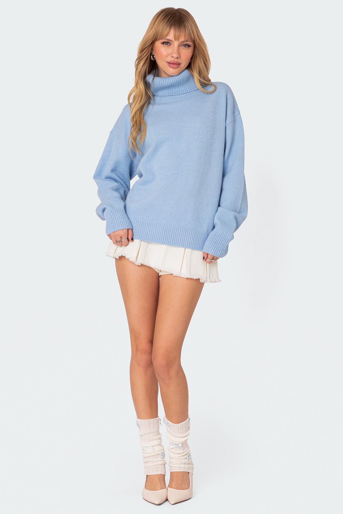 Isabelle Oversized Turtle Neck Sweater - Image 5