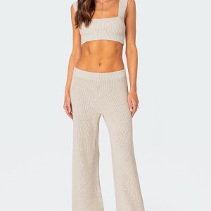 Sunday Straight Leg Knit Pants