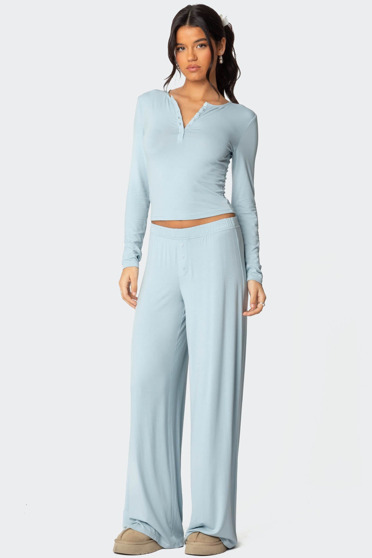 Kait Henley Top - Image 2