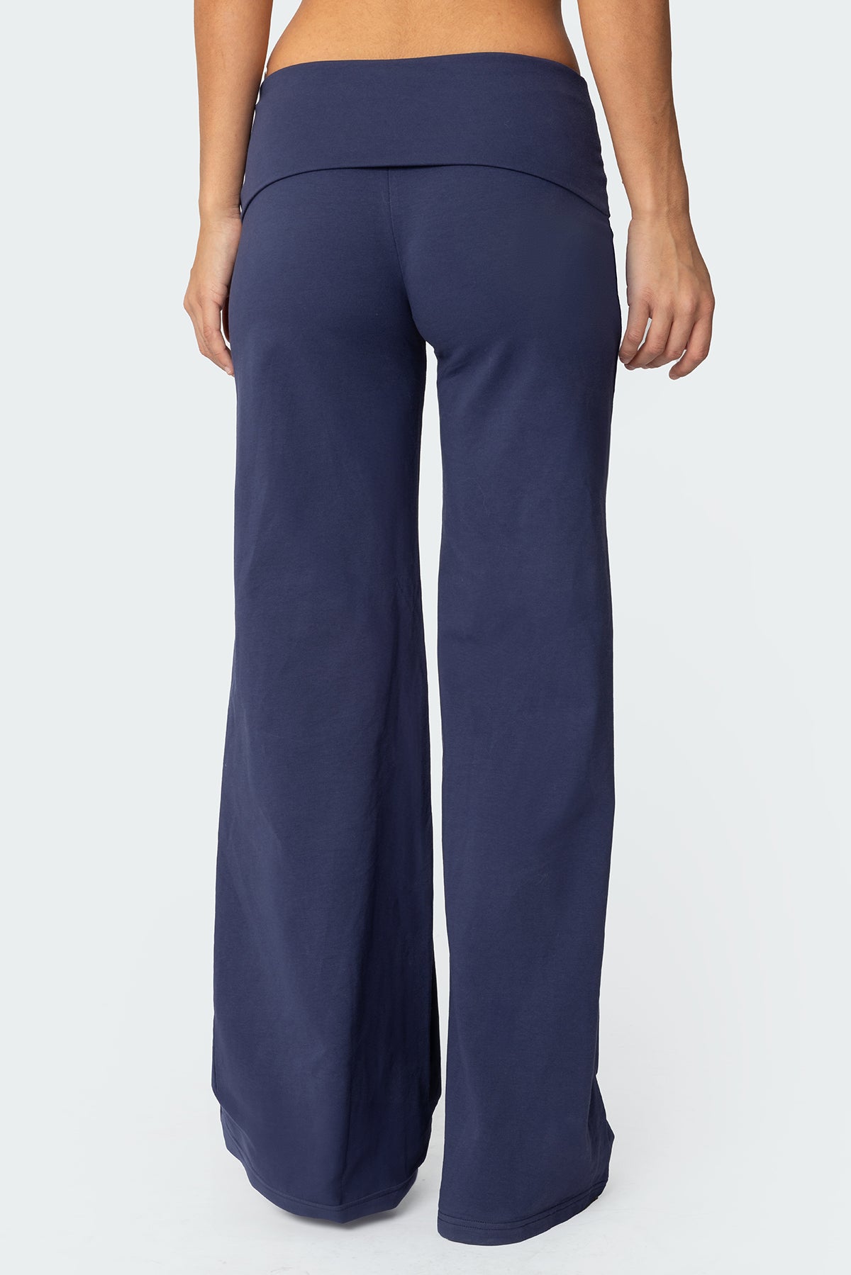 Wide Leg Fold Over Pants - Image 5
