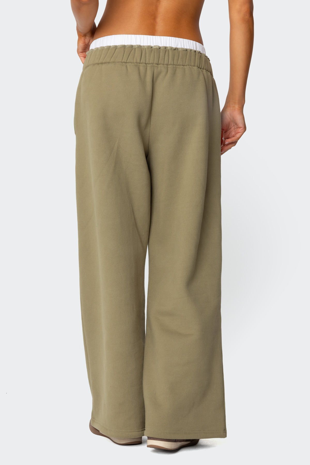 Drawstring Boxer Detail Sweatpants - Image 5