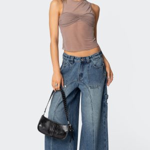 Tal Baggy Low Rise Carpenter Jeans