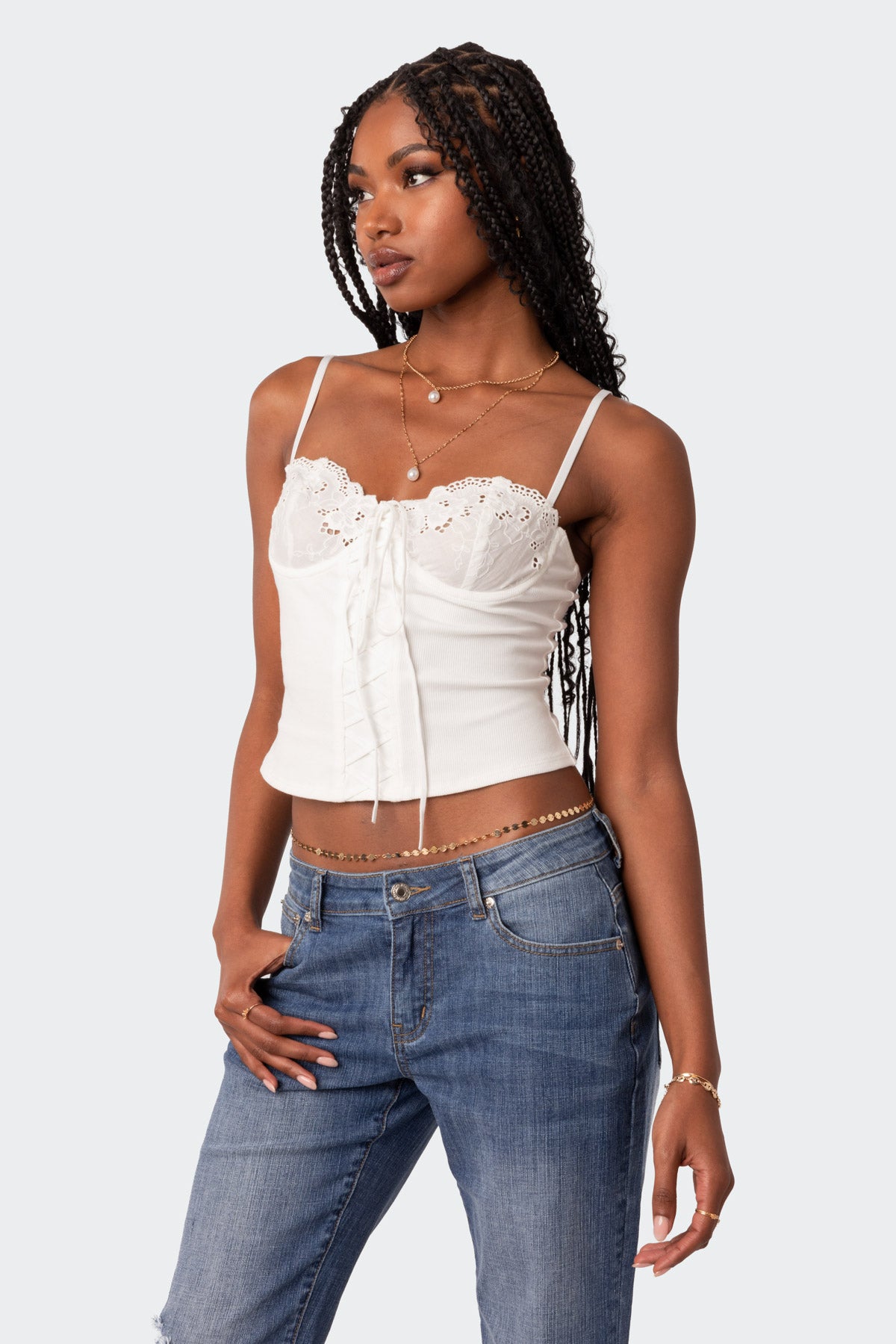 Fairygirl Cupped Lace Up Corset - Image 3