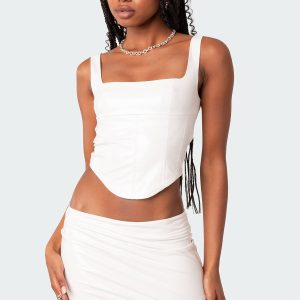 Amiyah Vinyl Corset